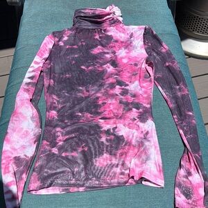 REVOLVE Superdown Sheer Highneck Top